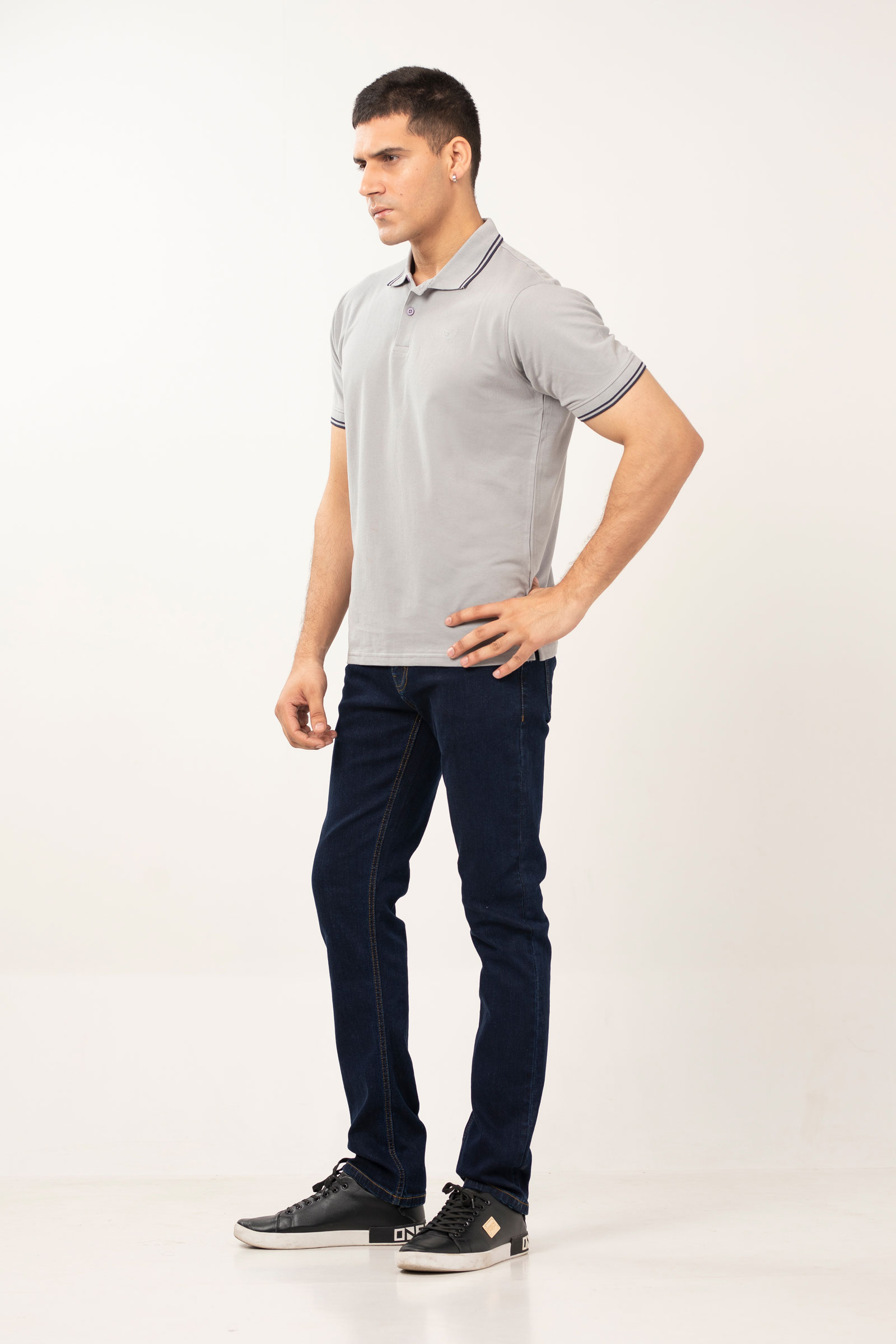 Classic Gray Polo | Tipping