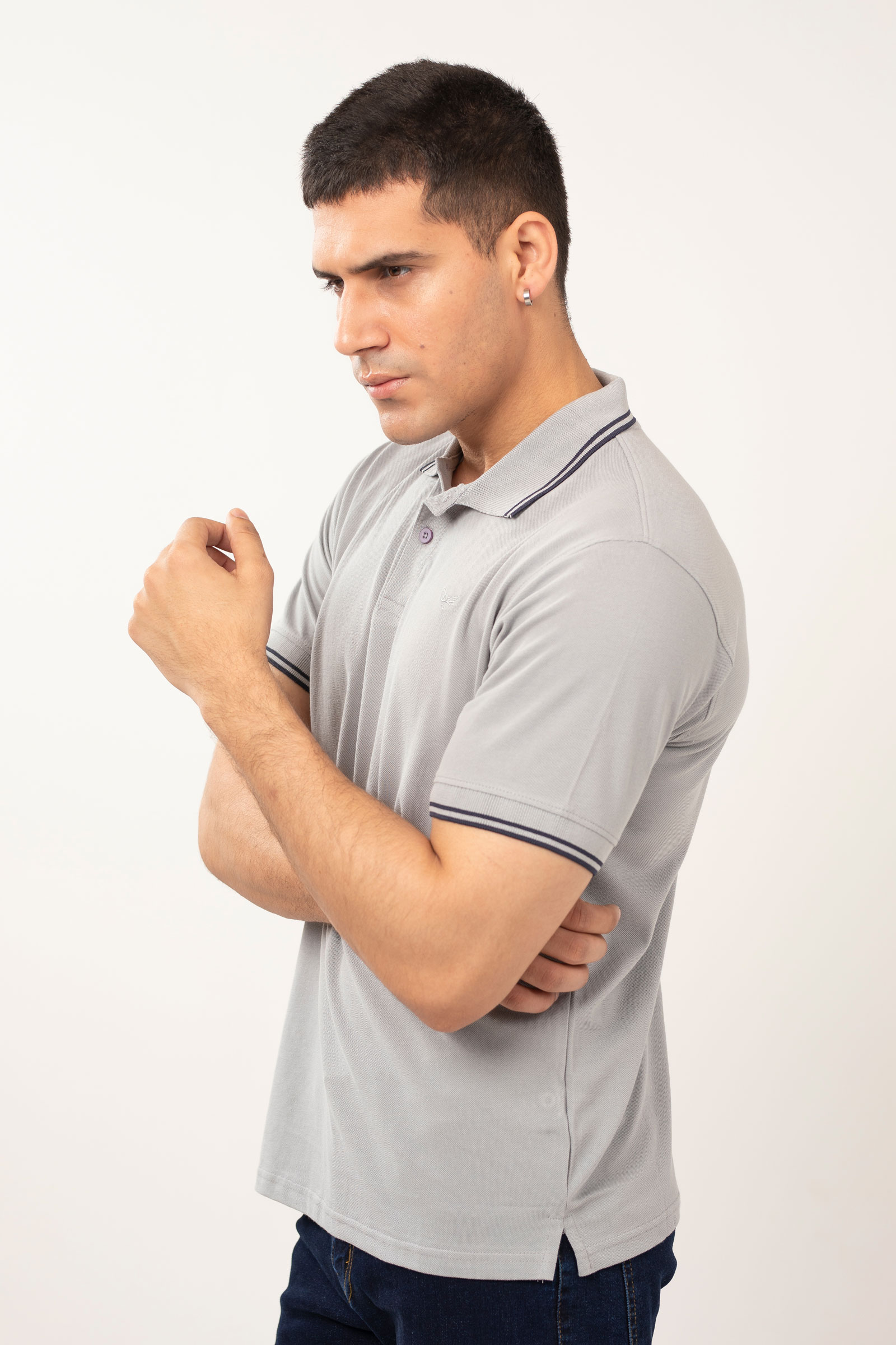 Classic Gray Polo | Tipping