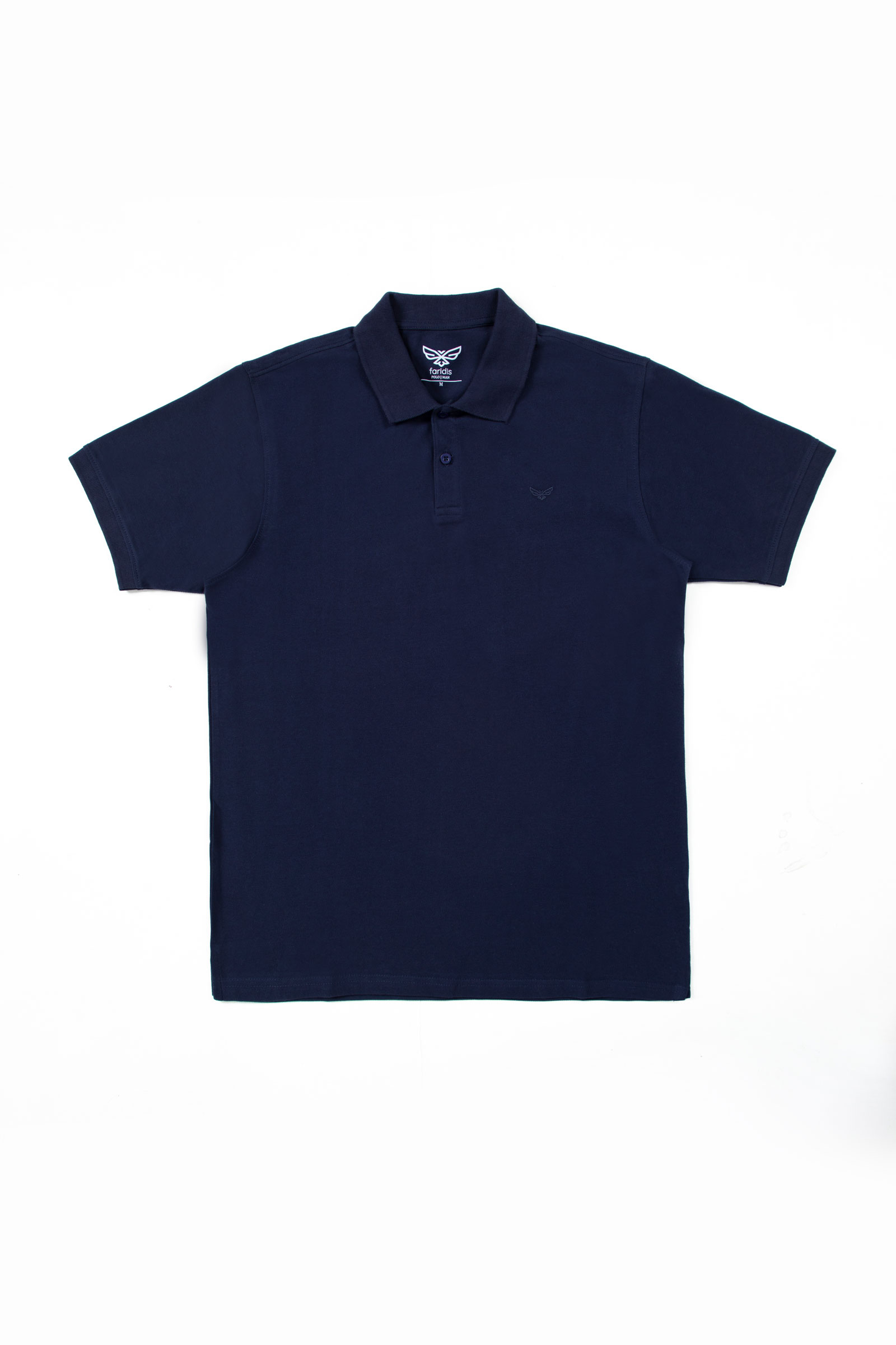 Midnight Blue Polo | Solid