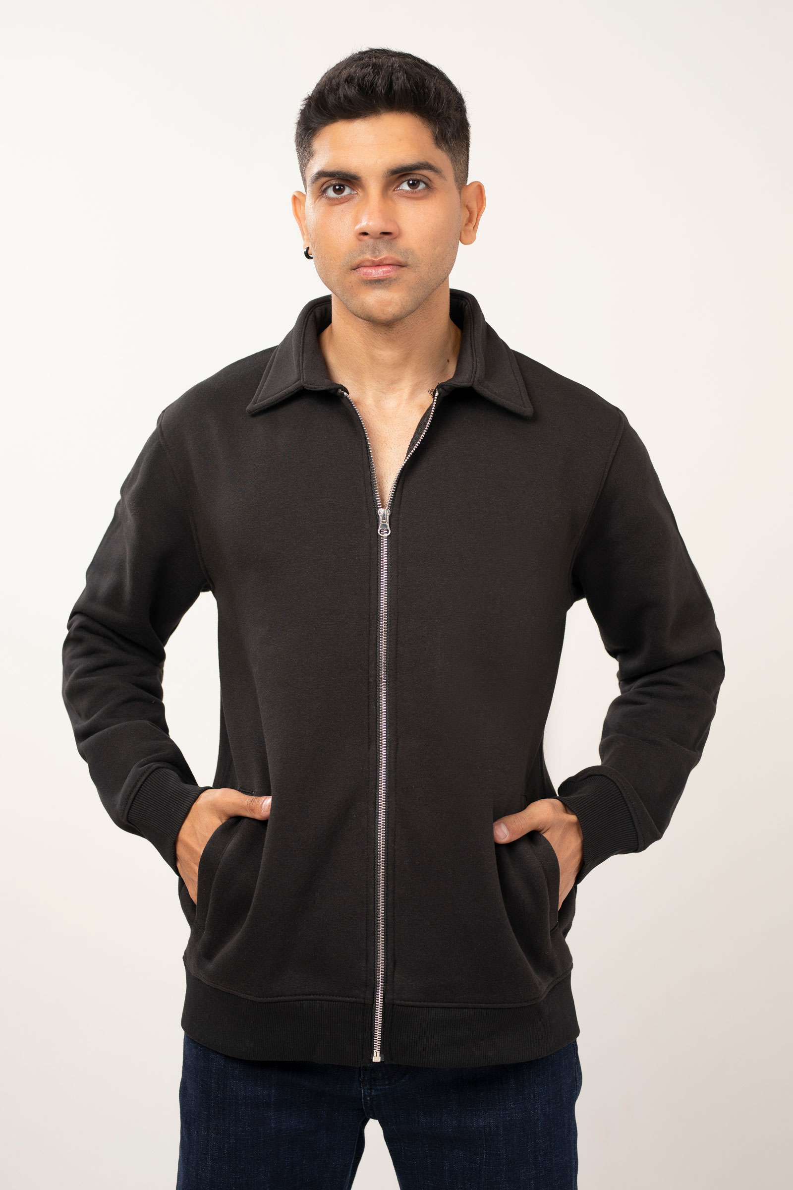 Collared Fleece Jacket