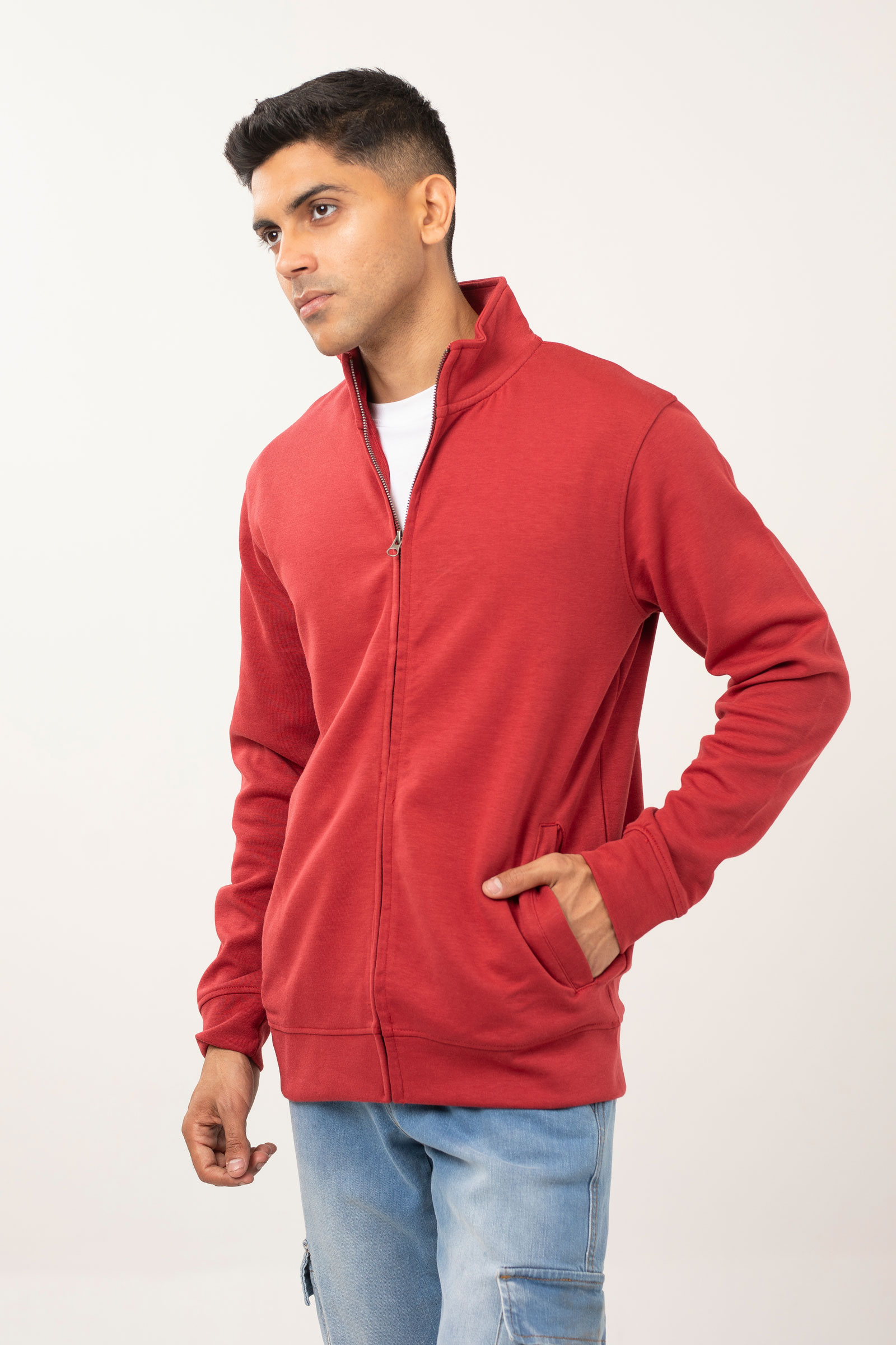Premium Interlock Solid Track Jacket