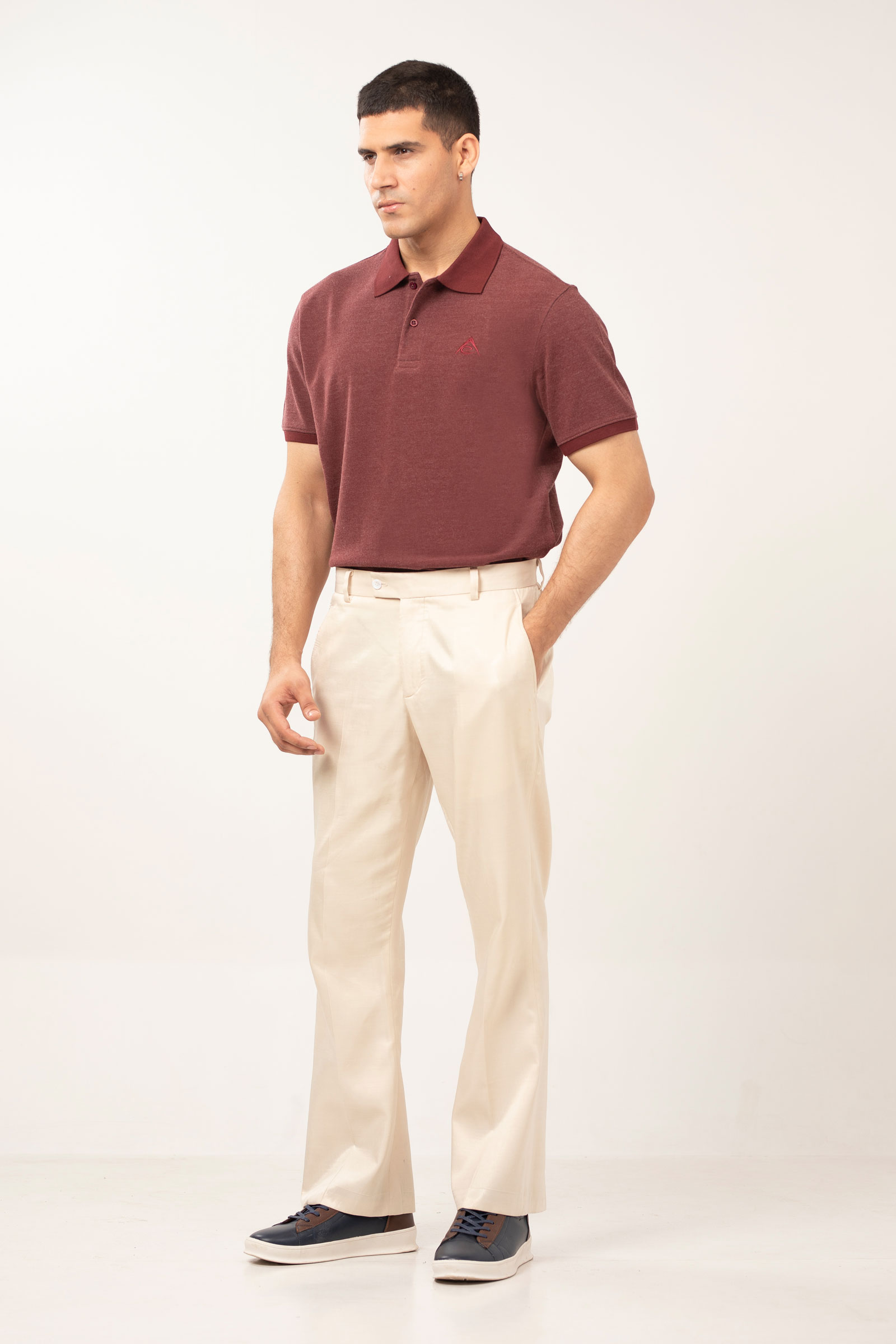Washed Mahroon Polo