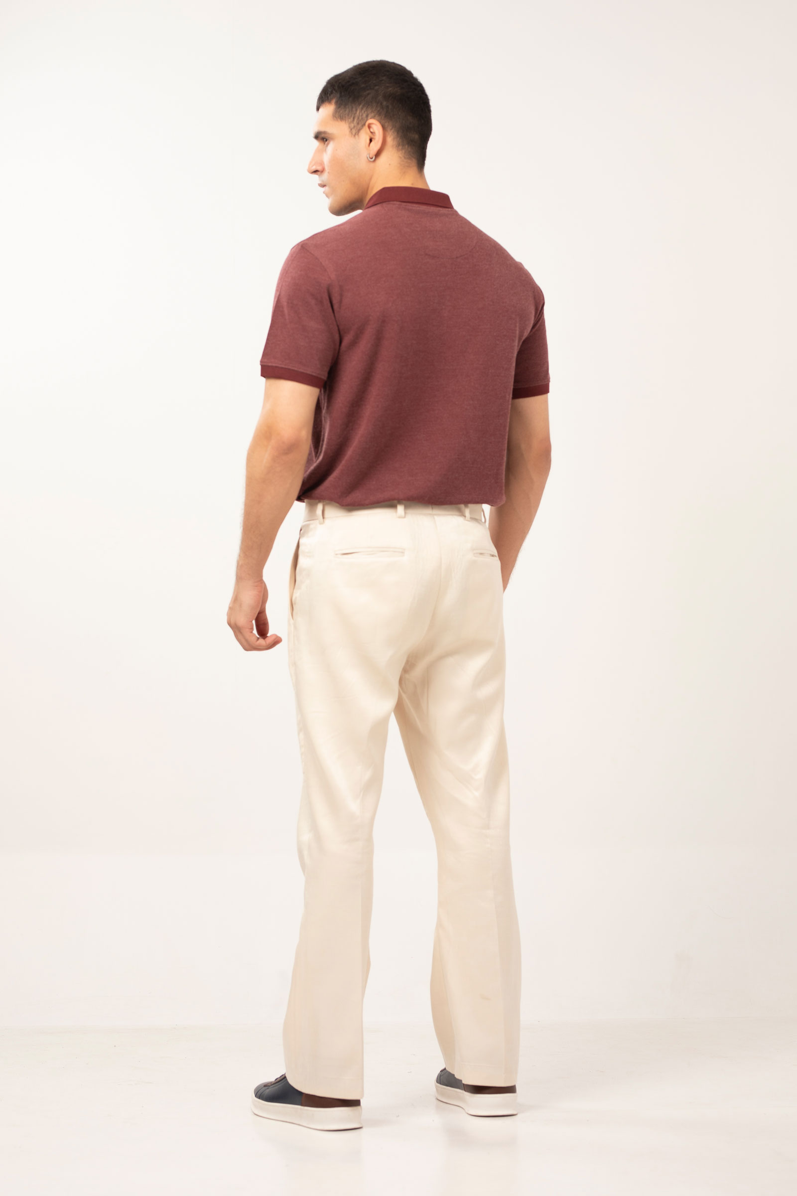 Washed Mahroon Polo