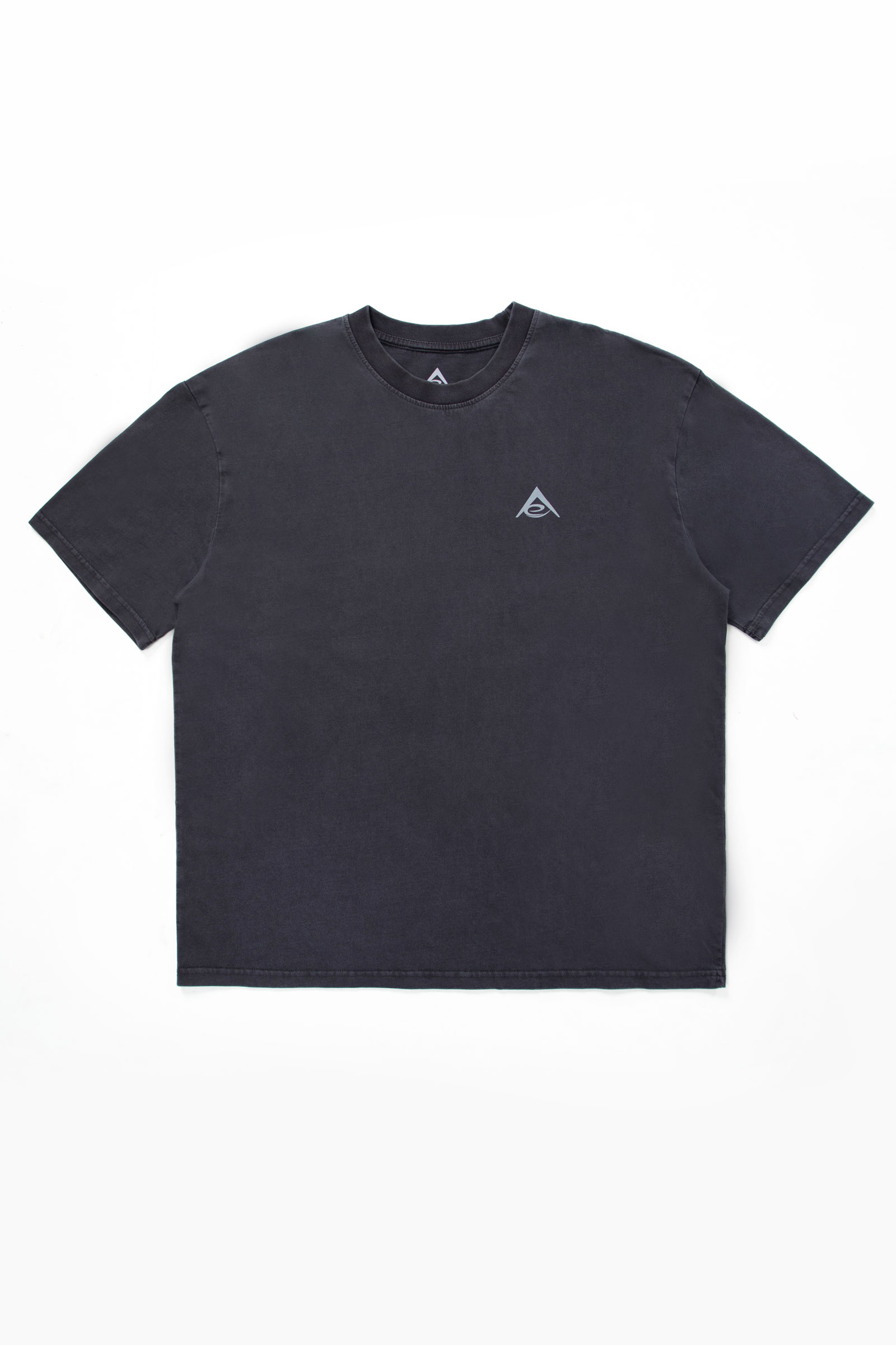 Oil Washed Tee | Black