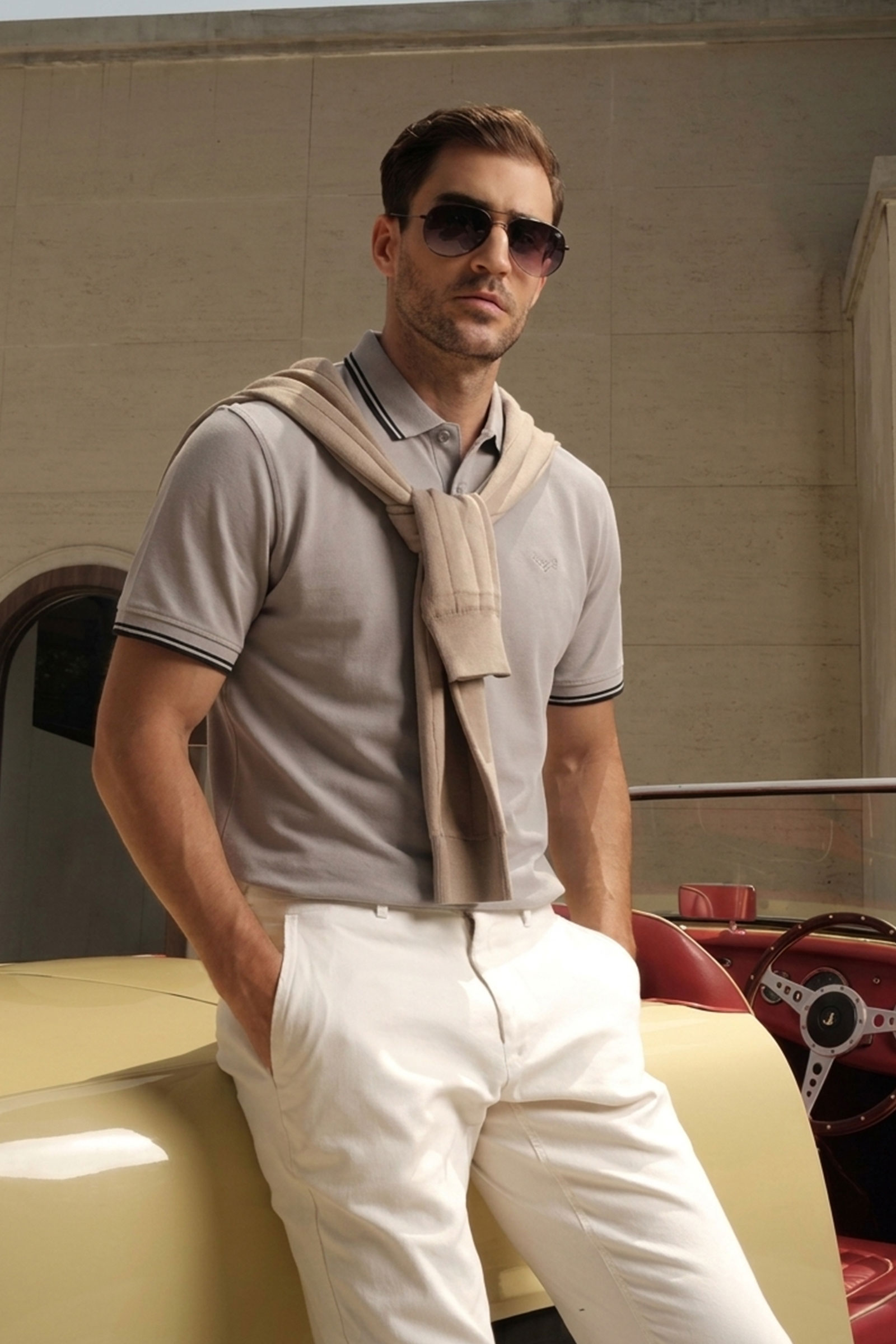 Classic Gray Polo | Tipping