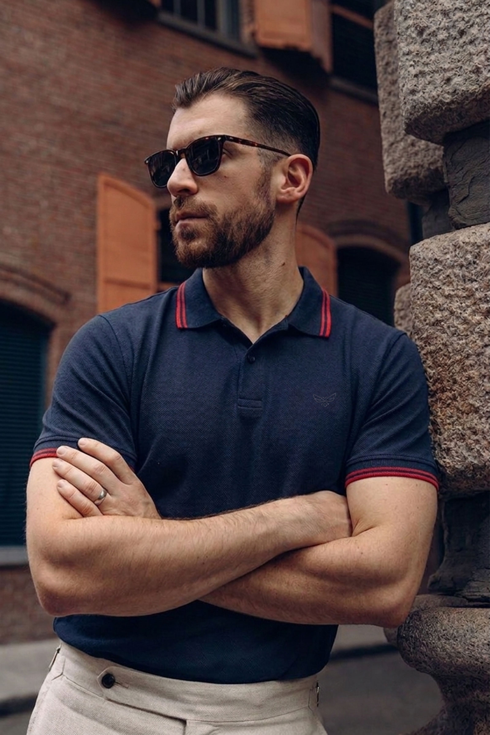 Midnight Blue Polo  | Tipping